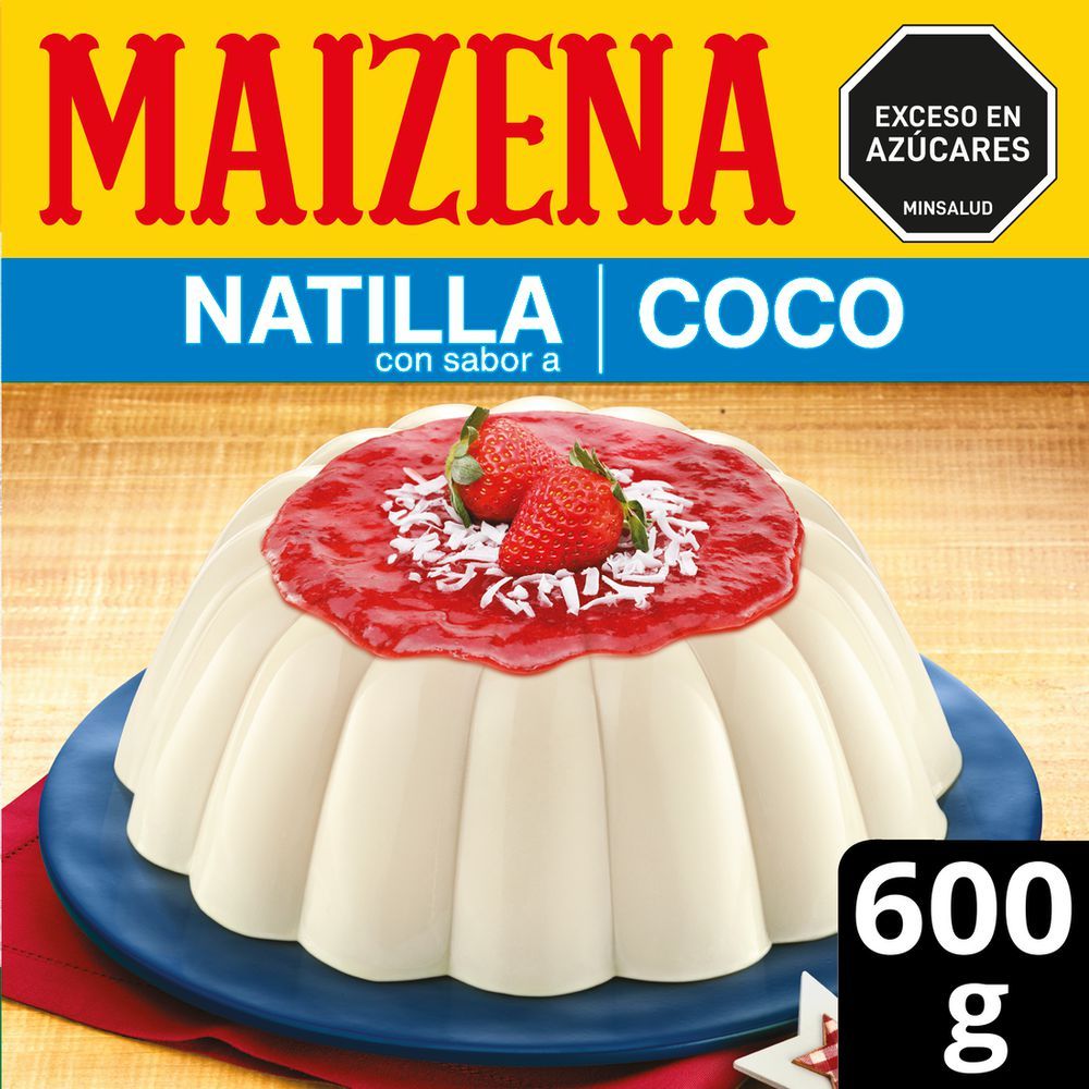 Imagen de Natilla MAIZENA Sabor Coco (600  gr)