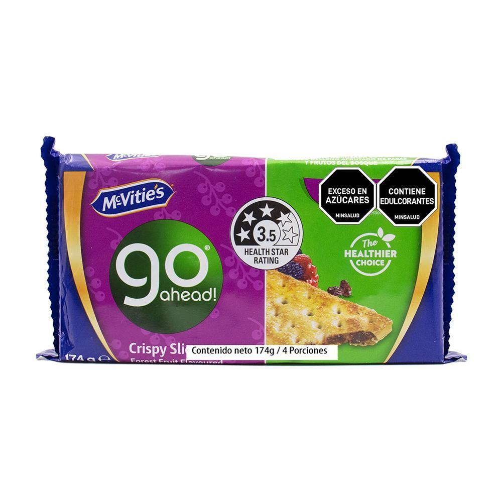 Imagen de Galletas MC.VITIES de fruta (174  gr)