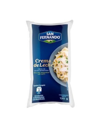 Imagen de Crema de leche SAN FERNANDO semientera (120  gr)