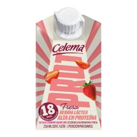 Imagen de Bebida lactea CELEMA alta proteína fresa x250 ml