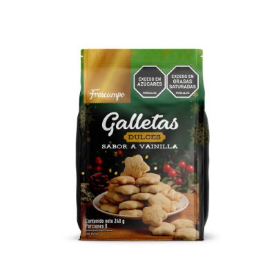 Imagen de Galletas FRESCAMPO sabor a vainilla (240  gr)