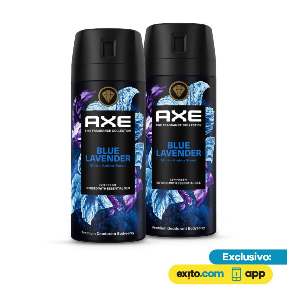 Imagen de Desodorante Axe Blue Lavender X2 (150ml)