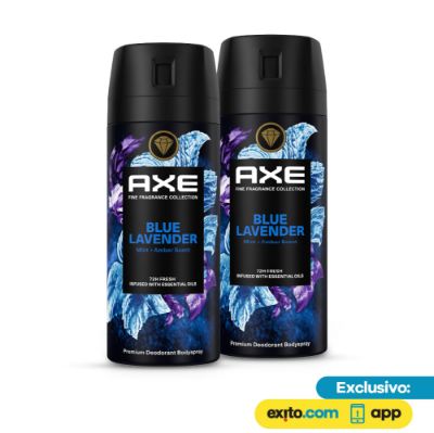 Imagen de Desodorante Axe Blue Lavender X2 (150ml)
