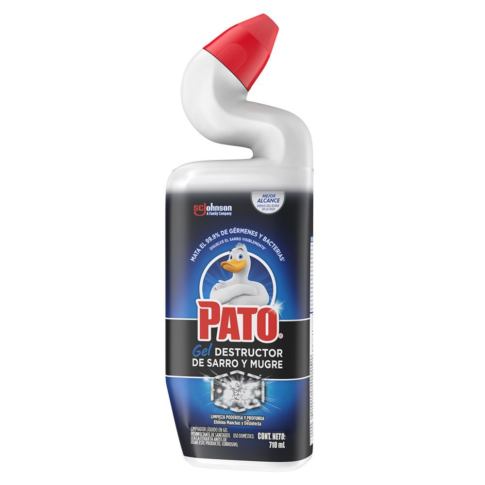 Imagen de Limpiador PATO inodoro gel destructor de sarro (710  ml)