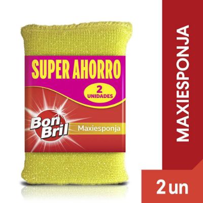 Imagen de Esponja BON BRIL maxi super ahorro (2  und)
