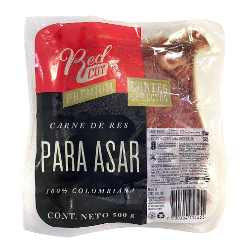 Imagen de CARNE DE RES PARA ASAR RED CUT 500 G