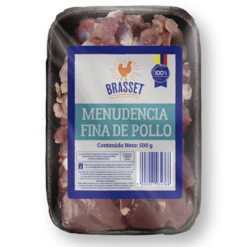 Imagen de MENUDENCIAS/VÍSCERAS BRASSET 500GR