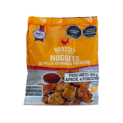 Imagen de NUGGETS DE POLLO PREMIUM BRASSET 300 G