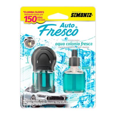 Imagen de Ambientador SIMONIZ auto fresco aqua x10 ml