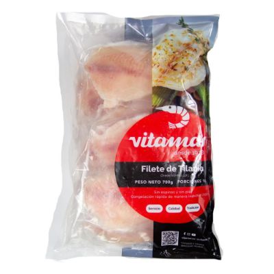Imagen de Filete de tilapia o mojarra VITAMAR congelado (700  gr)
