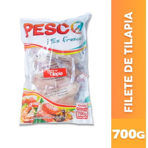 Imagen de Filete de tilapia o mojarra PESCO congelado (700  gr)