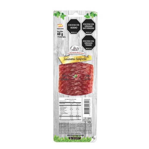 Imagen de Salami LA FACTORIA GOURMET napolitano (60  gr)