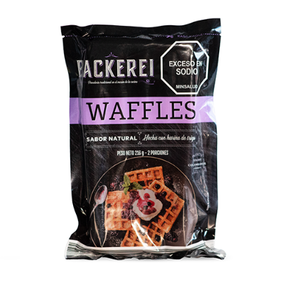 Imagen de WAFFLE SABOR NATURAL BACKEREI 216 G