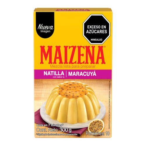 Imagen de Natilla MAIZENA sabor a maracuyá x300 g