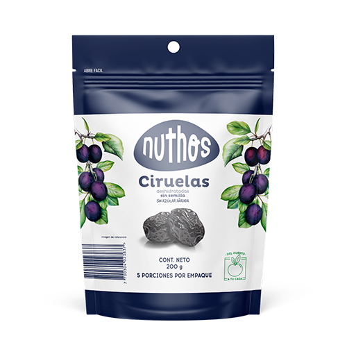 Imagen de CIRUELA PREMIUM SIN SEMILLA NUTHOS 200 GRS...