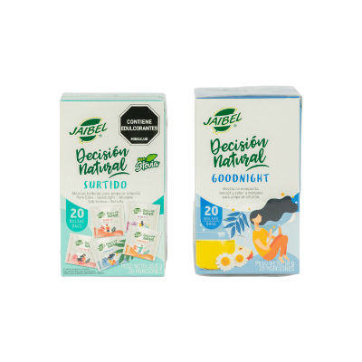 Imagen de AROMÁTICA DECISIÓN NATURAL JAIBEL 20 BOLSAS...