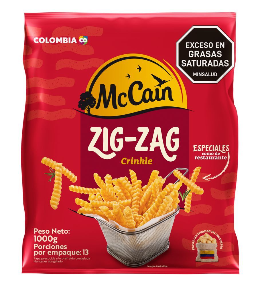 Imagen de Papa Zig Zag RAPI 1000  gr
