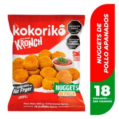 Imagen de Nuggets de pollo KOKORIKO apanados (360  gr)