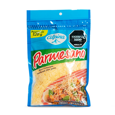 Imagen de QUESO PARMESANO ALPINA 120 GRS