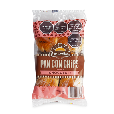 Imagen de PAN CHIPS DE CHOCOLATE HORNEADITOS 210 G