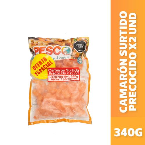 Imagen de Camarón ceviche PESCO Surtido precocido x2und (170  gr)