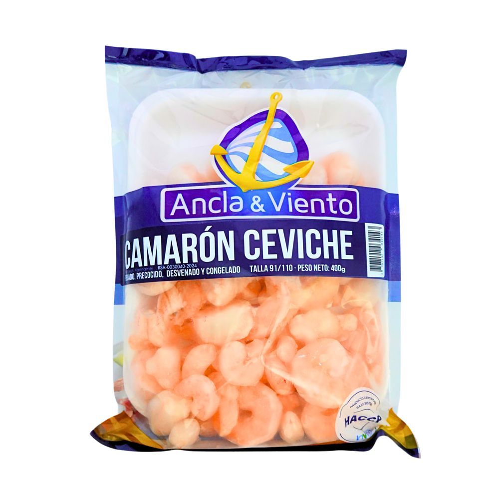 Imagen de Camarón ANCLA Y VIENTO Talla 91110 congelado (400  gr)