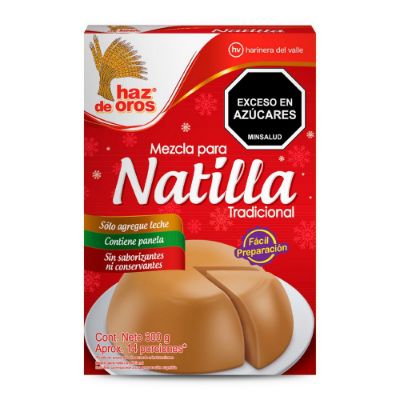 Imagen de Mezcla en polvo HAZ DE OROS natilla tradicional (300  gr)