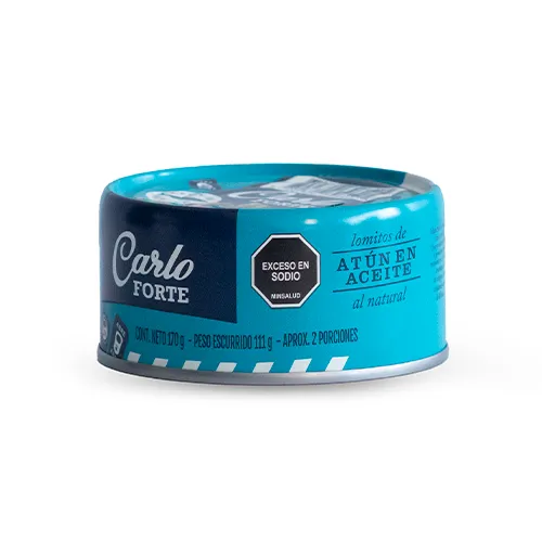 Imagen de ATÚN EN ACEITE CARLO FORTE 170 G NETO