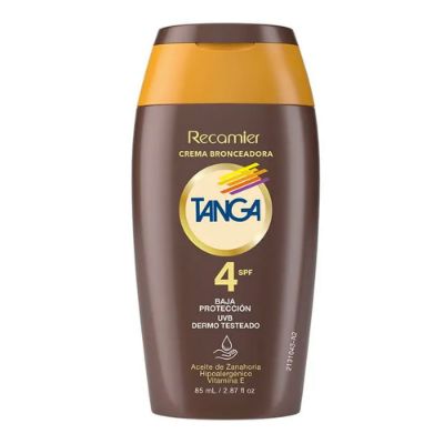 Imagen de Bronceador TANGA crema SPF4 x85 ml