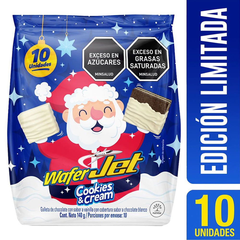 Imagen de Chocolatina JET wafer x140 g