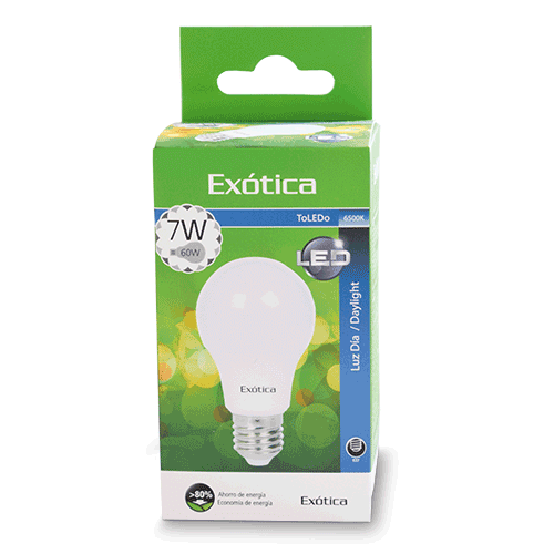 Imagen de BOMBILLO LED 7W EXÓTICA 1 UND