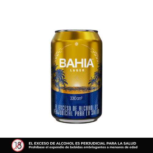 Imagen de CERVEZA BAHIA LAGER 330 CC