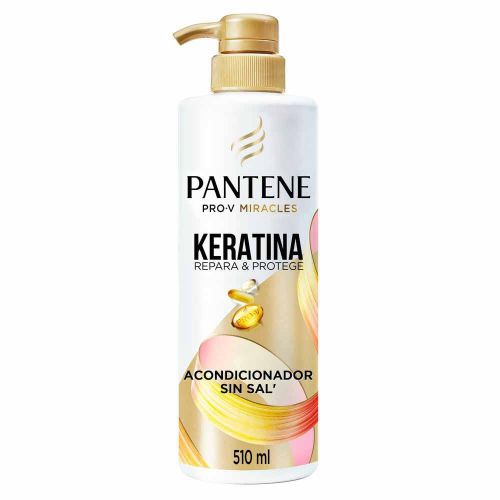 Imagen de Acondicionador PANTENE keratina con pro vitamina B sin sal (510  ml)