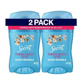 Imagen de Antitranspirante SECRET poweder protect cotton barra (90  gr)
