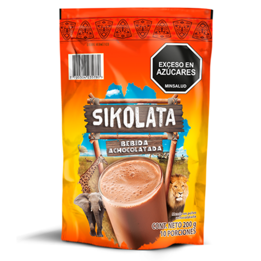 Imagen de BEBIDA ACHOCOLATADA SIKOLATA 200 G
