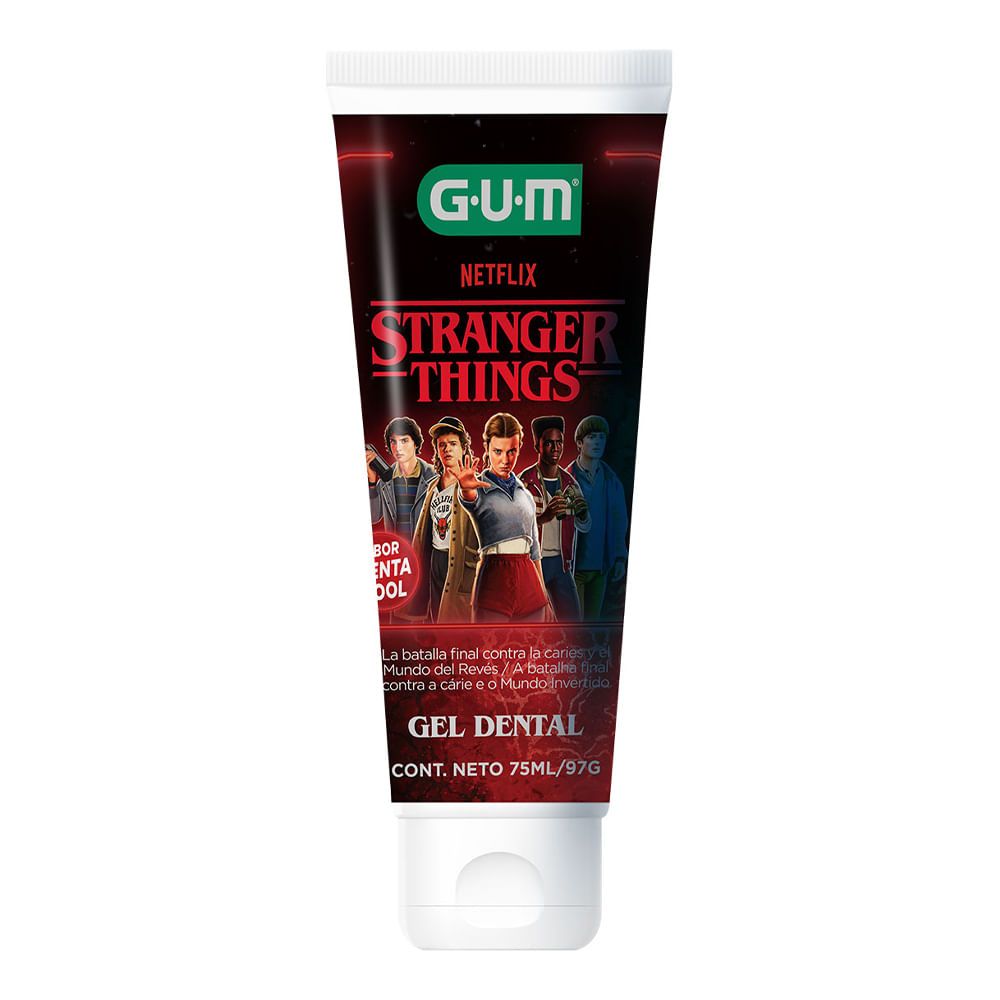 Imagen de Gel dental GUM stranger things x75 ml