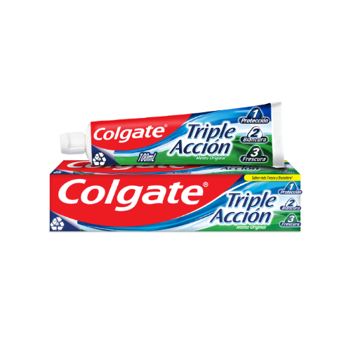 Imagen de CREMA DENTAL TRIPLE ACCIÓN COLGATE 100 ML