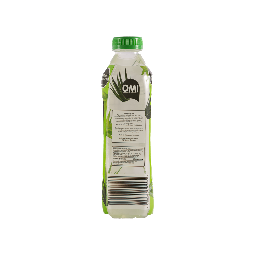 Imagen de AGUA NATURAL CON ALOE OMI 500 ML
