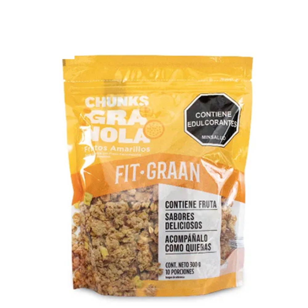 Imagen de GRANOLA CHUNKS F AMARILLO FIT GRAAN 300G