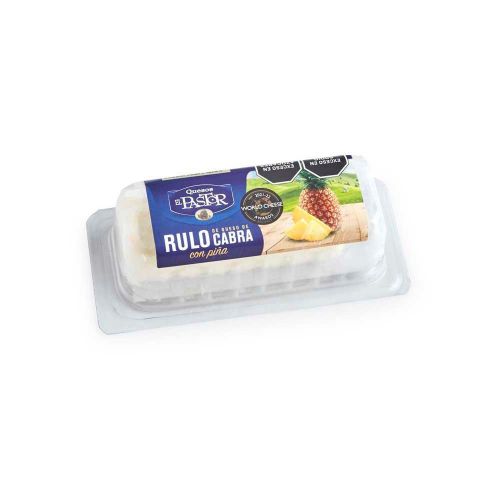 Imagen de Queso de cabra EL PASTOR MARCA EXCLUSIVA rulo con piña (100  gr)