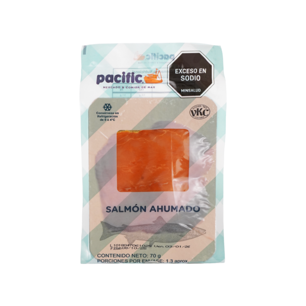 Imagen de SALMÓN AHUMADO 70G