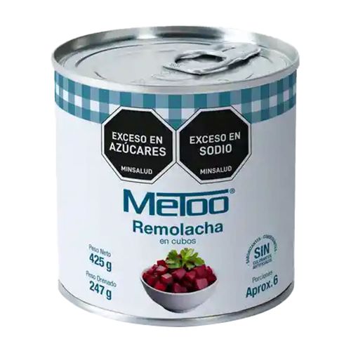 Imagen de Remolacha METOO en cubos x247 g