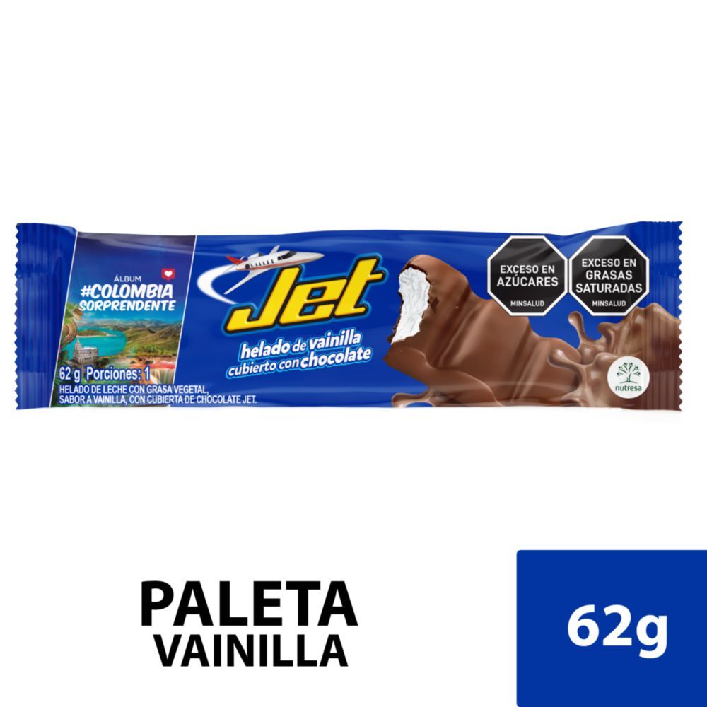 Imagen de Paleta CREM HELADO vainilla con cobertura chocolate (62  gr)