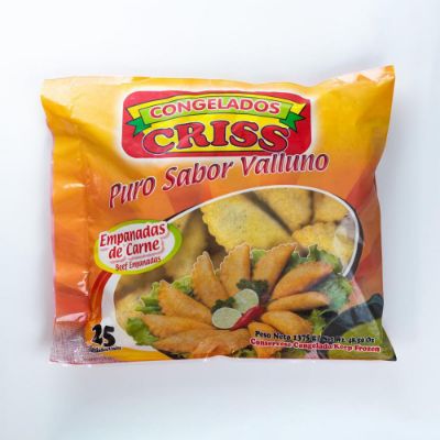 Imagen de Empanada X25Unds Tradicional CONGELADOS CRISS 1375  gr