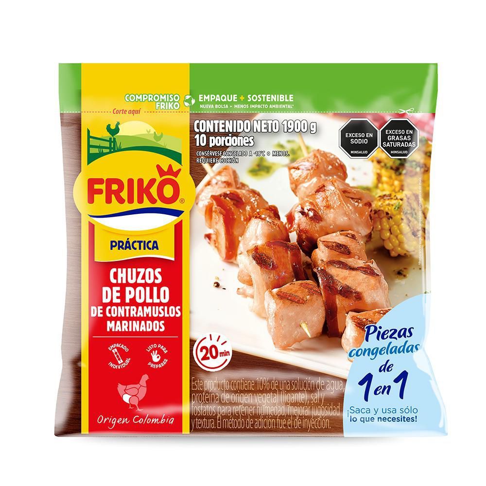 Imagen de Chuzos FRIKO HF marinados x10und (1900  gr)