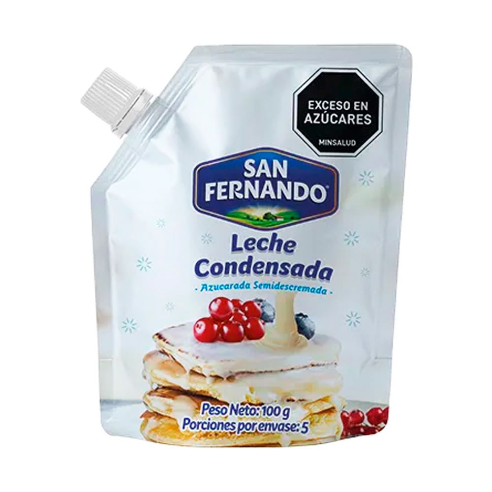 Imagen de Leche condensada SAN FERNANDO semidescremada x100 g