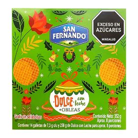 Imagen de Combo SAN FERNANDO dulce de leche x250 g + obleas x352 g