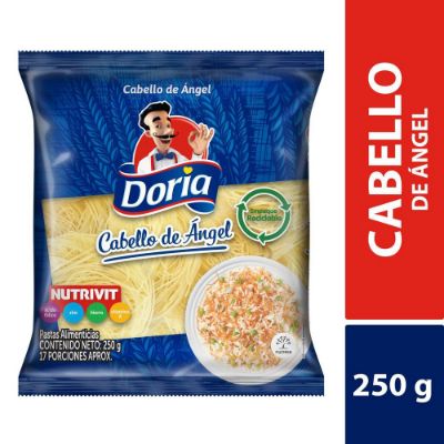 Imagen de Pastas DORIA cabello de ángel (250  gr)