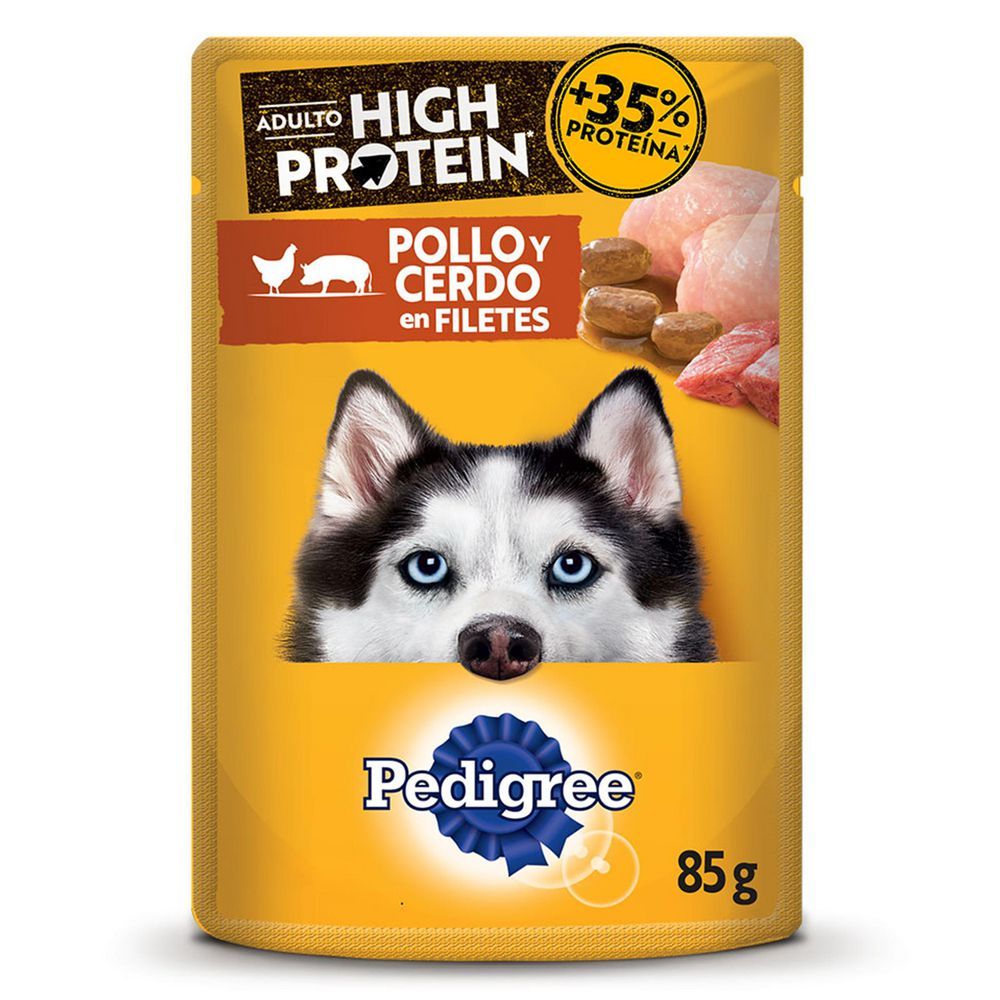 Imagen de Alimento Humedo Adulto Pollo Cerdo PEDIGREE 85  gr