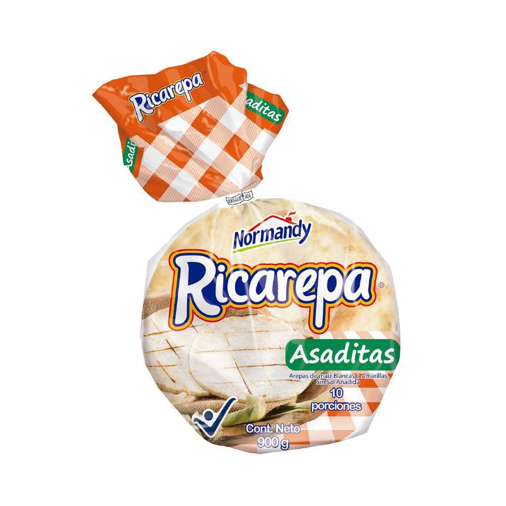 Imagen de Arepas blancas RICAREPA x10 und (900  gr)